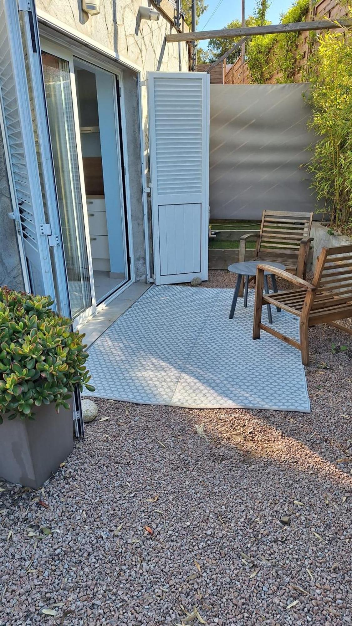 T2 De 45 M2 Sur Porticcio Avec Jardin Apartment Luaran gambar